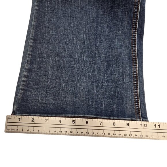 Lane Bryant Women's Denim Jeans Bootcut Low Rise Blue Size 16 Classic - Picture 4 of 12